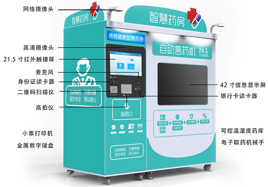自助售药机--广州奔想智能科技有限公司