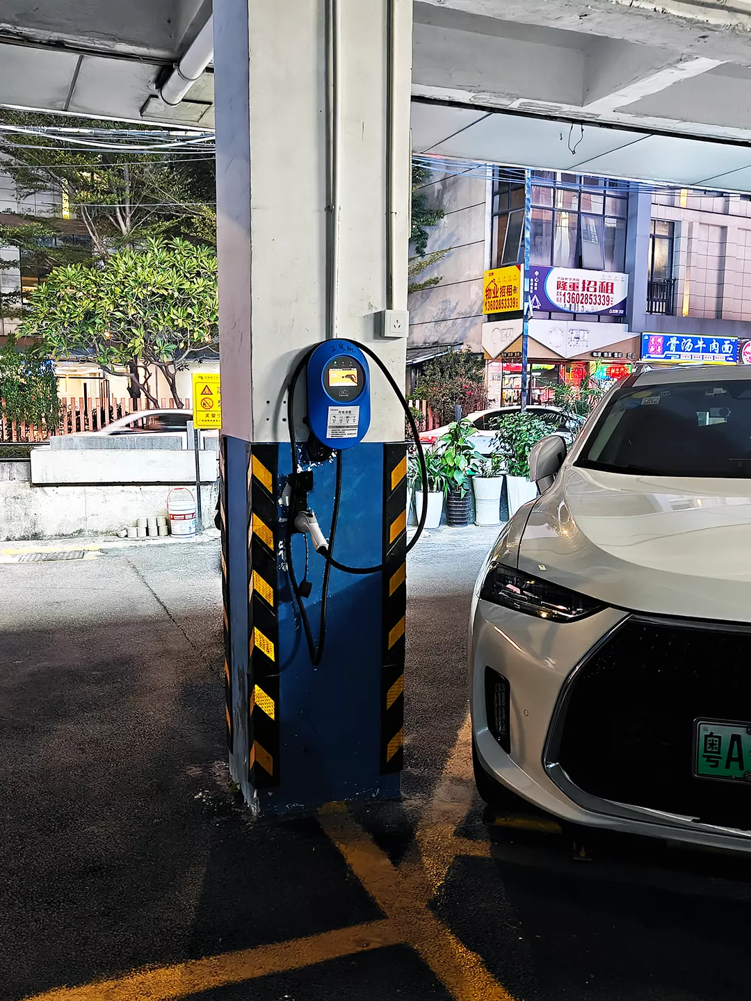 Apartment Building Vehicle Charging Pile