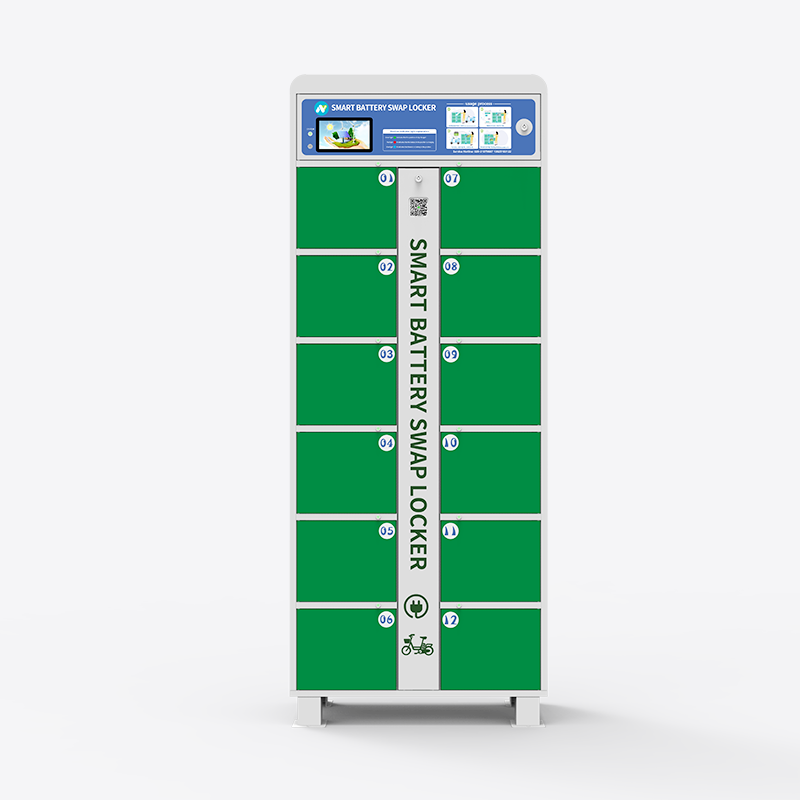 12-slot Intelligent Battery Swapping Cabinet