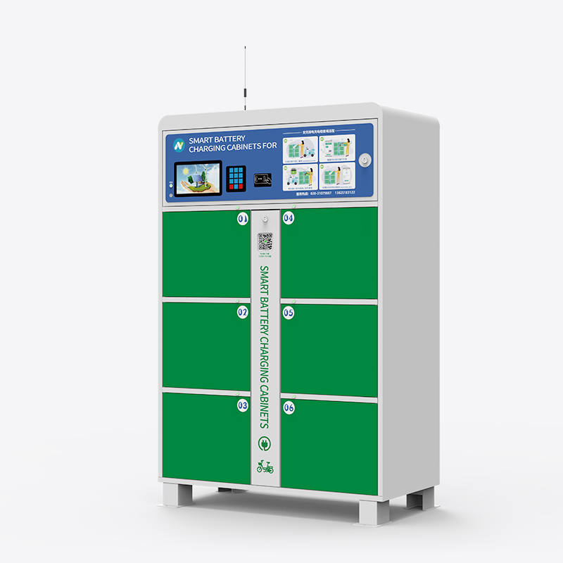 6-slot intelligent charging cabinet