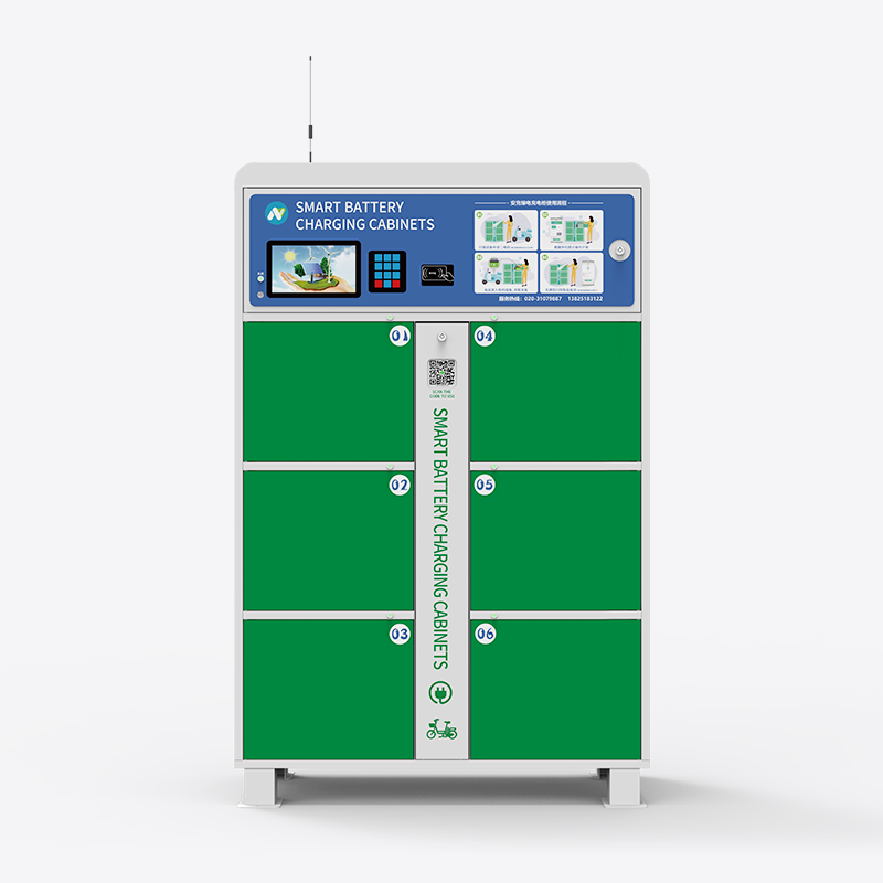 6-slot intelligent charging cabinet