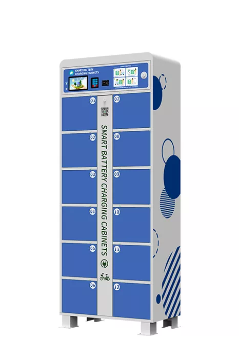 12-slot intelligent charging cabinet
