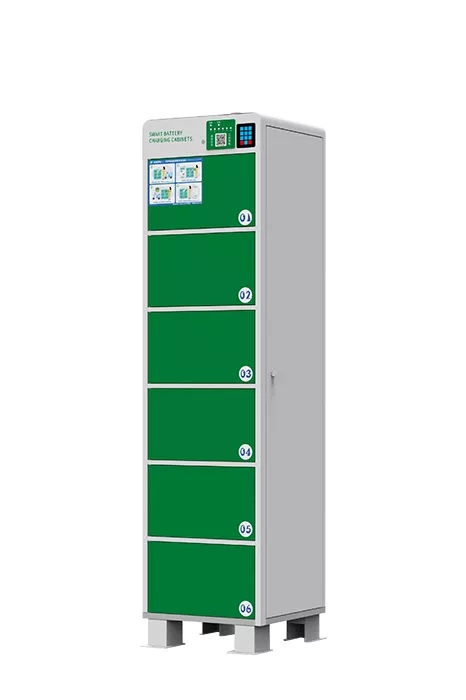 6-slot intelligent charging cabinet