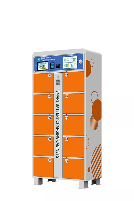 10-slot intelligent charging cabinet